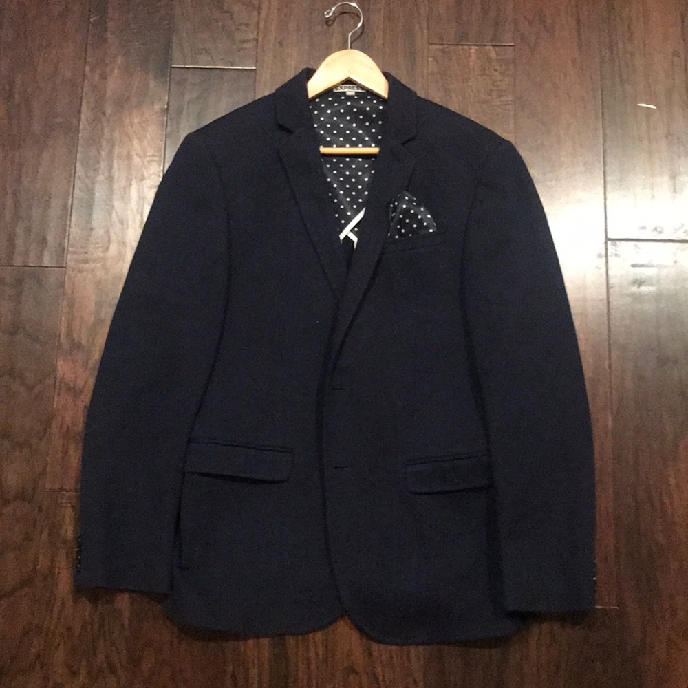 Express 40 regular unstructured sport coat